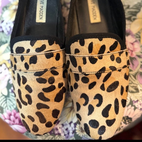 Steve Madden Leopard Loafers - Picture 3 of 3